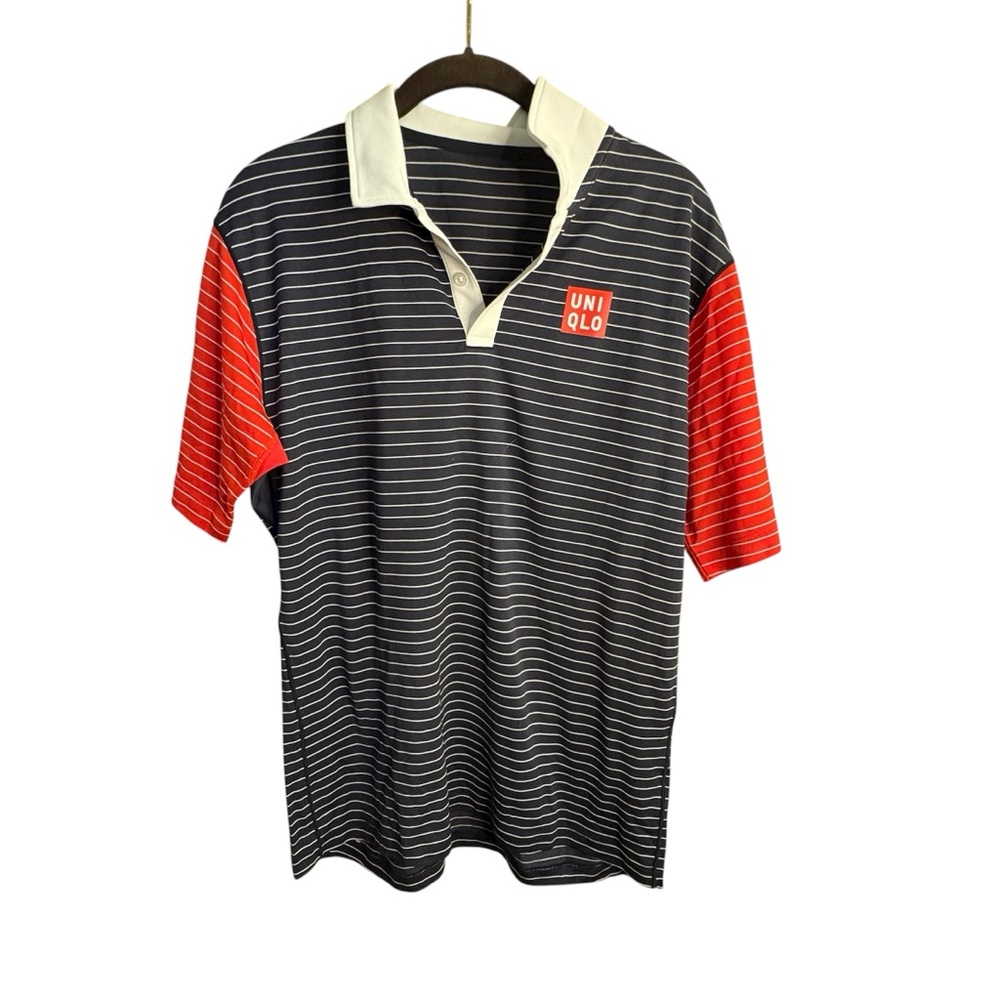 UNIQLO DRY EX Tennis shirt size Med Roger Federer Kei Nishikori